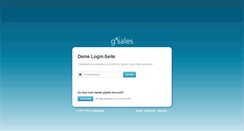 Desktop Screenshot of gsales.info