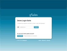 Tablet Screenshot of gsales.info